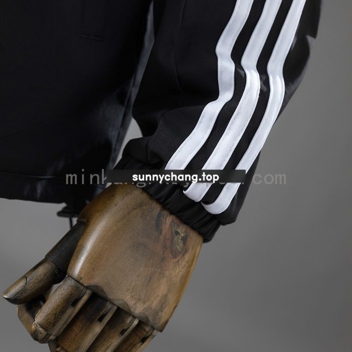 Real Madrid 04/05 Windbreaker - Black Grey - 图片 6