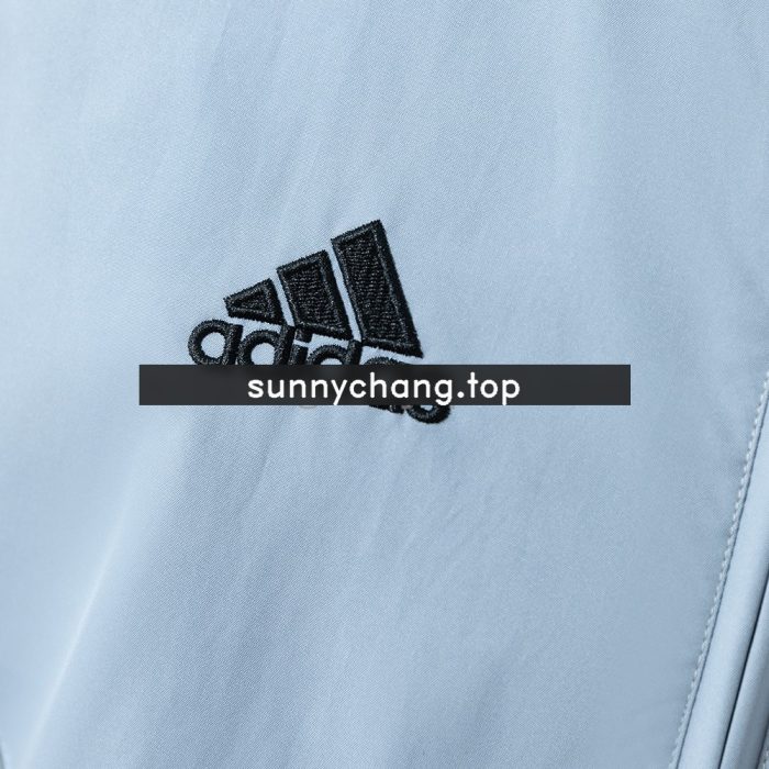 Real Madrid 04/05 Windbreaker - Black Grey - 图片 8