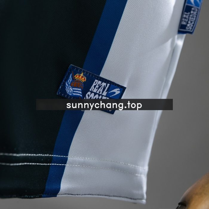 Real Sociedad 2000-2002 Away Retro Jersey - 图片 2