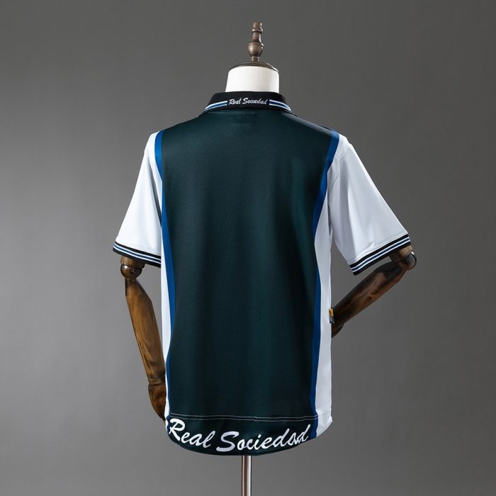 Real Sociedad 2000-2002 Away Retro Jersey - 图片 8