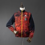 Real Madrid Reversible Jacket Windbreaker - Yellow & Red - 图片 2