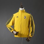Real Madrid Reversible Jacket Windbreaker - Yellow & Red - 图片 3