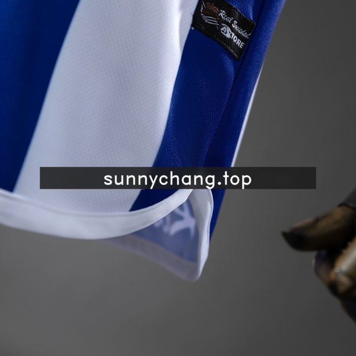 Real Sociedad 2002/2003 Home Retro Shirt - 图片 2