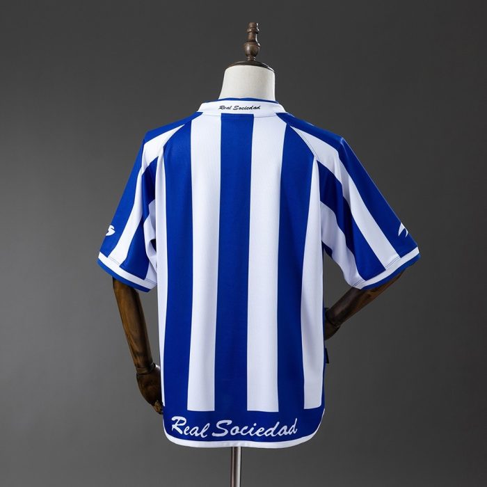 Real Sociedad 2002/2003 Home Retro Shirt - 图片 8