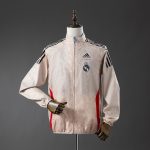 Real Madrid Reversible Jacket Windbreaker - Beige & Blue - 图片 2