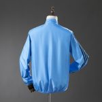 Real Madrid Reversible Jacket Windbreaker - Beige & Blue - 图片 9