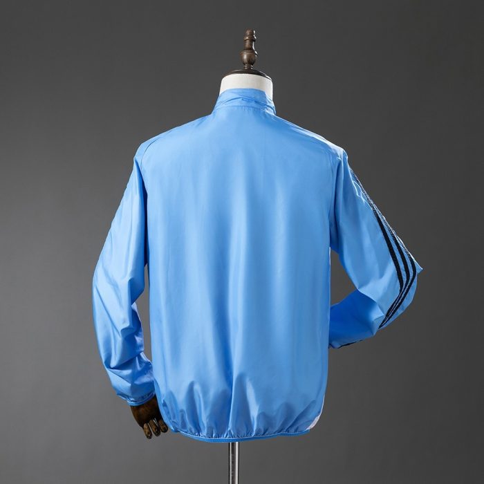 Real Madrid Reversible Jacket Windbreaker - Beige & Blue - 图片 9