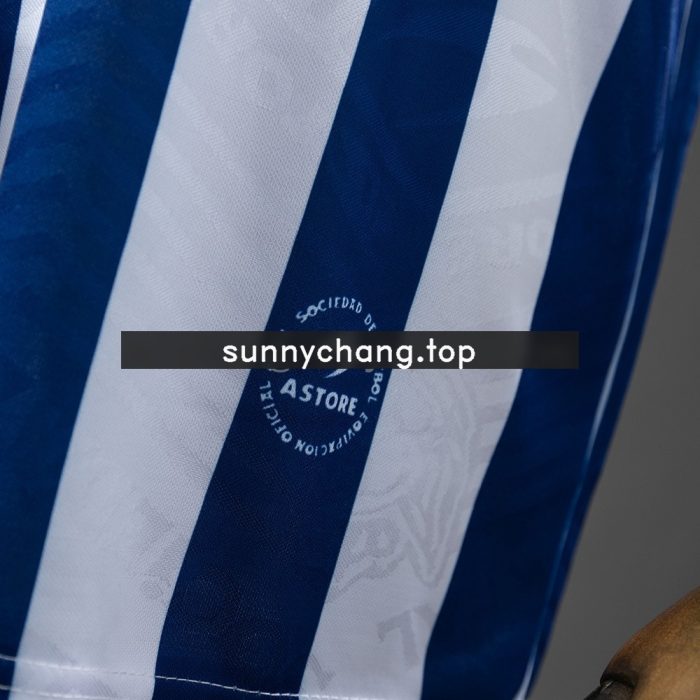 Real Sociedad 1994-1995 Home Retro Shirt - 图片 2