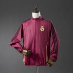 Real Madrid Reversible Jacket Windbreaker - Beige & Red - 图片 4