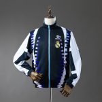 Real Madrid Reversible Jacket Windbreaker - Navy & Sky Blue - 图片 4