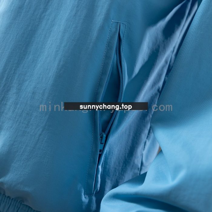 Real Madrid Reversible Jacket Windbreaker - Navy & Sky Blue - 图片 5