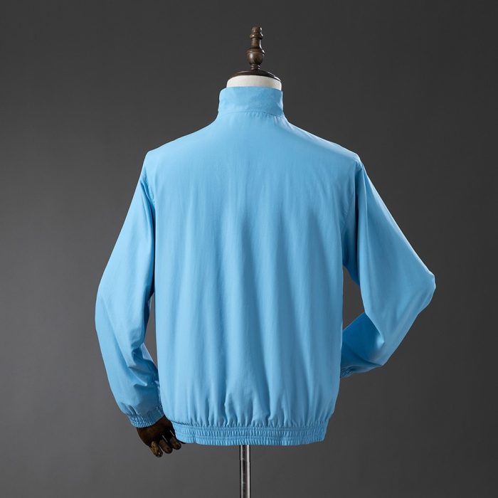 Real Madrid Reversible Jacket Windbreaker - Navy & Sky Blue - 图片 9