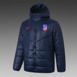 Atletico Madrid 2021 Navy Blue Cotton Jacket - 图片 3