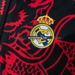 Real Madrid Reversible Jacket Windbreaker - Red & Heiss - 图片 8