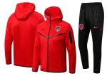 Atletico Madrid 22-23 Red Long Zip Jacket with Hood - 图片 5