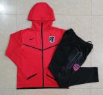 Atletico Madrid 22-23 Red Long Zip Jacket with Hood - 图片 9