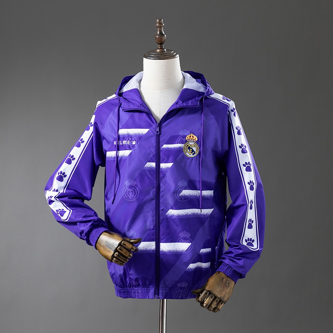 JER-4522_1 Real Madrid 25/26 Windbreaker - 图片 1