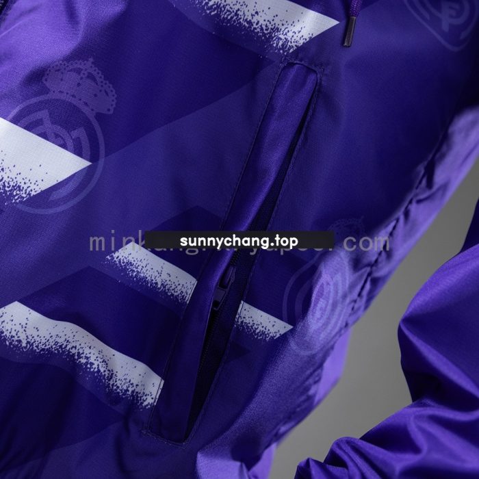 Real Madrid 25/26 Windbreaker - 图片 2