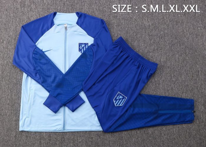Atletico Madrid 22-23 Light Blue Training Jacket - 图片 2