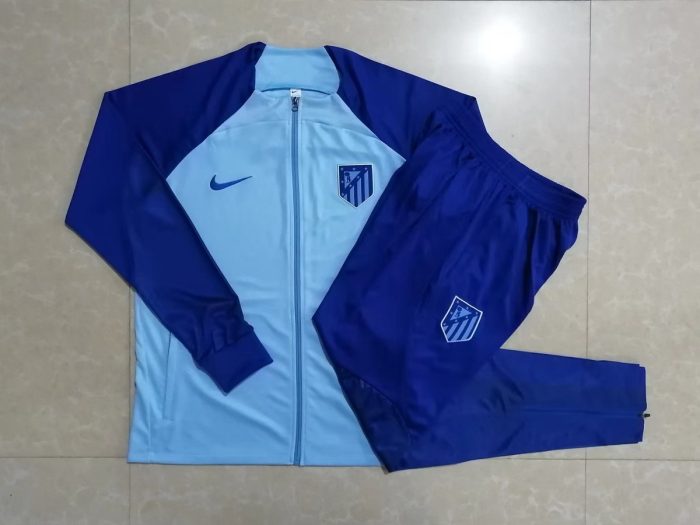 Atletico Madrid 22-23 Light Blue Training Jacket - 图片 9