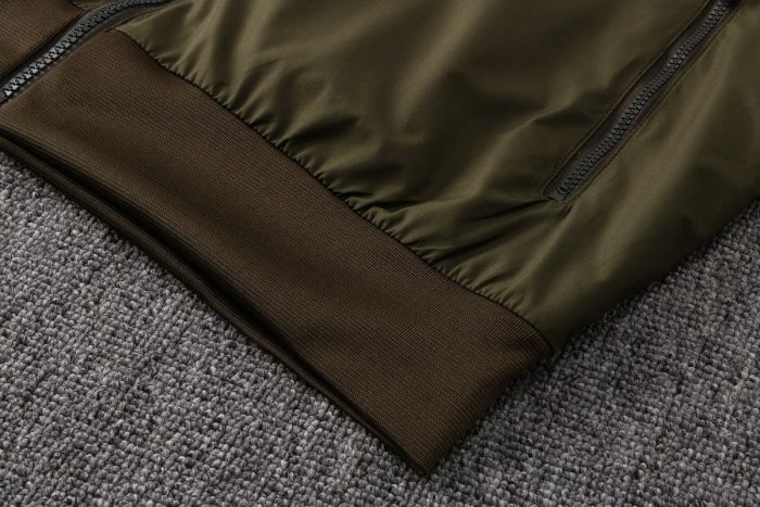Atletico Madrid 21-22 Windbreaker Military Green - 图片 5
