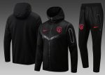 Atletico Madrid 22/23 Long Zip Jacket Black