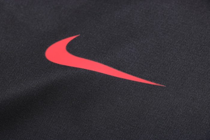 Atletico Madrid 22/23 Long Zip Jacket Black - 图片 2