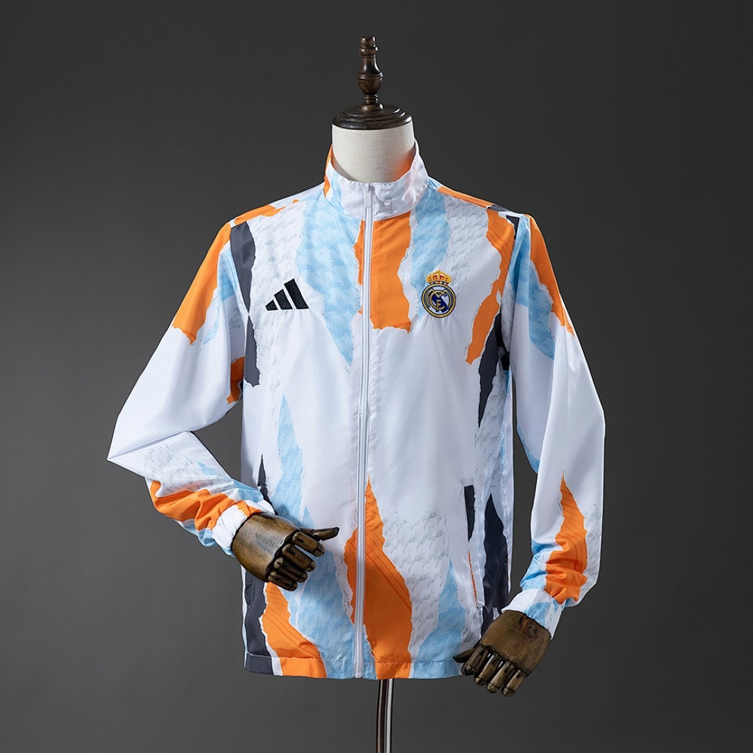 JER-4532_1 Real Madrid 25/26 Windbreaker - 图片 1