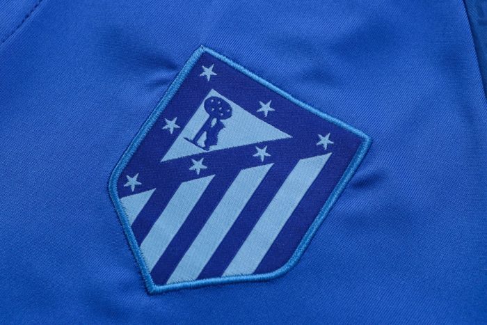 Atletico Madrid 22/23 Polo Shirt Colorful Blue - 图片 5