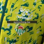 Real Betis Reversible Jacket Windbreaker - Green & Yellow - 图片 4
