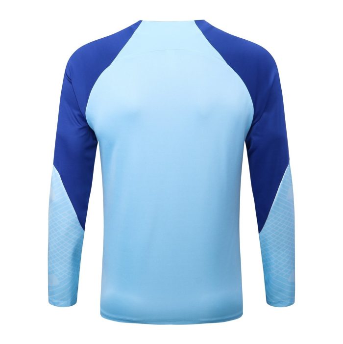 Atletico Madrid 22-23 Light Blue Half-Zip Jacket - 图片 8