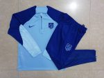 Atletico Madrid 22-23 Light Blue Half-Zip Jacket - 图片 9