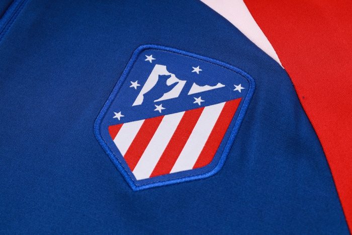 Atletico Madrid 23-24 Half-Zip Jacket Blue - 图片 6