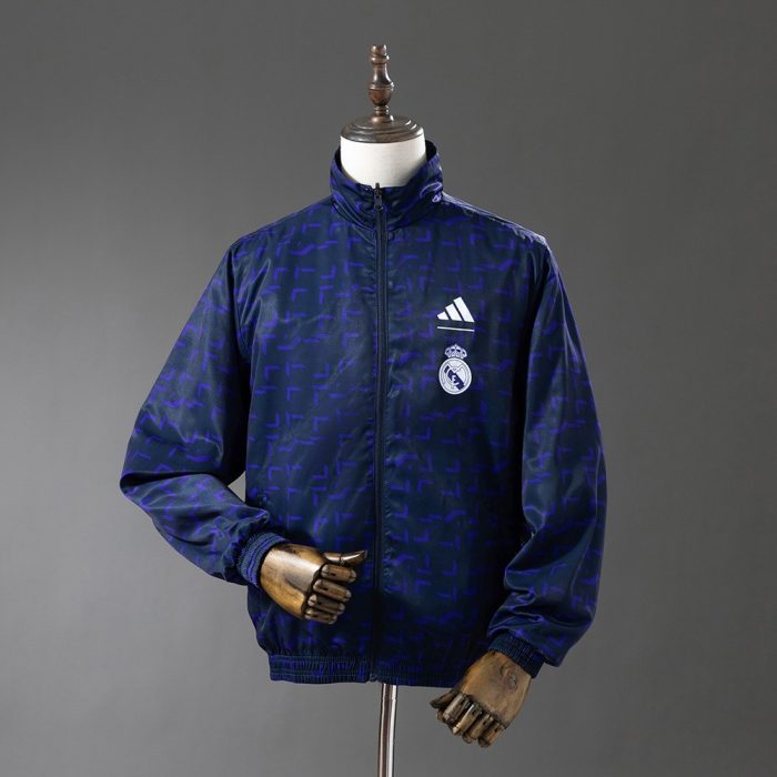 Real Madrid 25/26 Reversible Trench Coat - 图片 3