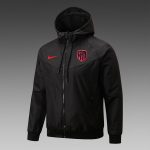 Atletico Madrid 22-23 Black Windbreaker
