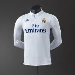 Real Madrid 2016/17 Home Long Sleeve Player Version Jersey