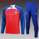 Atletico Madrid 23-24 Half-Zip Jacket Red