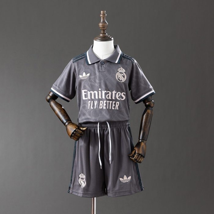 Real Madrid 24/25 Third Away Kids Jersey - 图片 9