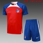 Atletico Madrid 23-24 Red Short Sleeve Training Shirt