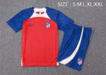 Atletico Madrid 23-24 Red Short Sleeve Training Shirt - 图片 2