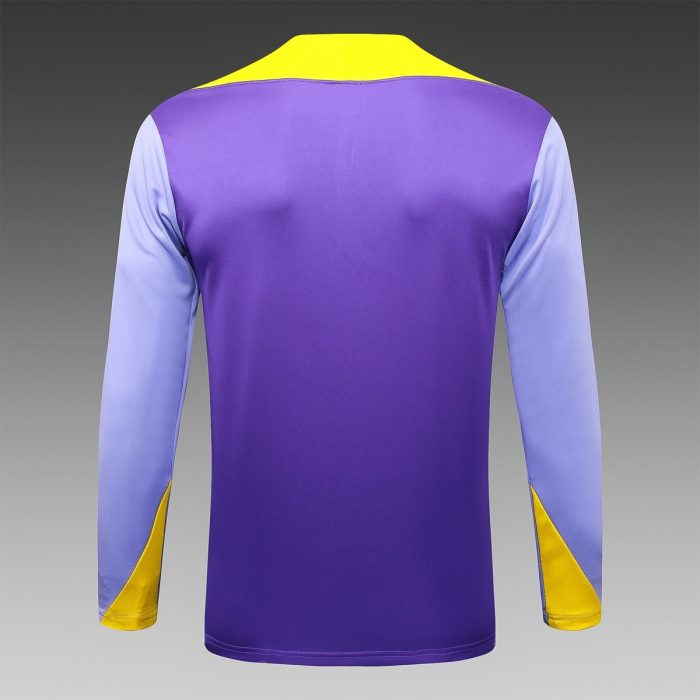 Atletico Madrid 25/26 Semi-Zip Jacket Purple - 图片 7