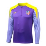 Atletico Madrid 25/26 Semi-Zip Jacket Purple - 图片 8