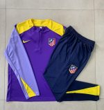 Atletico Madrid 25/26 Semi-Zip Jacket Purple - 图片 9
