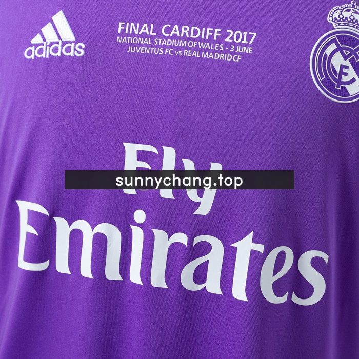 Real Madrid 2016-2017 Away Retro Shirt - 图片 4