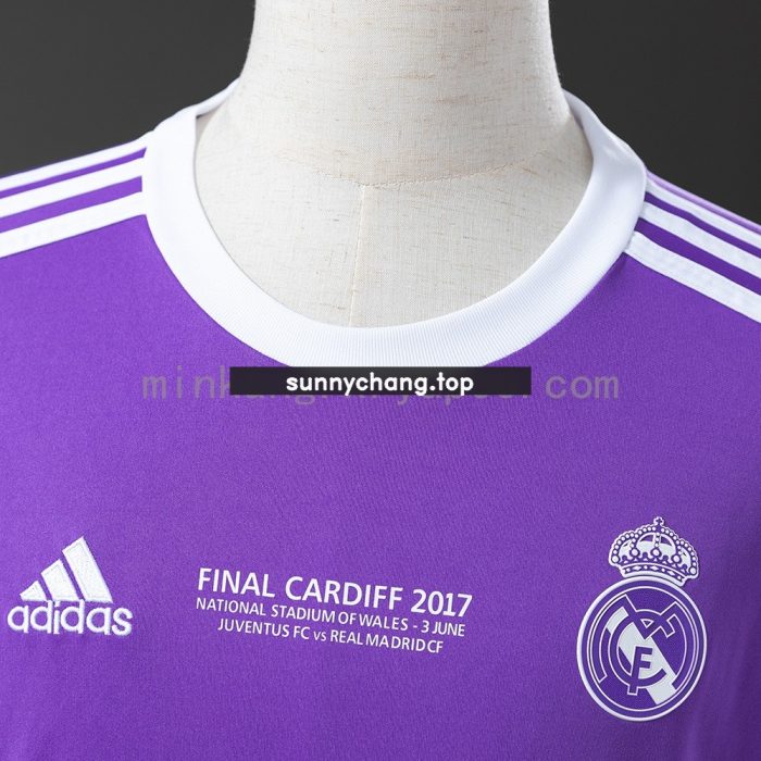 Real Madrid 2016-2017 Away Retro Shirt - 图片 5