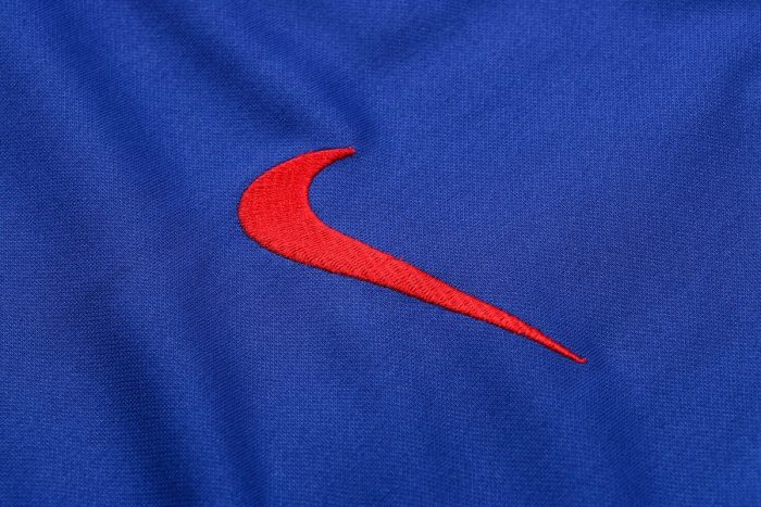 Atletico Madrid 21-22 Long Sleeve Training Suit Blue - 图片 6