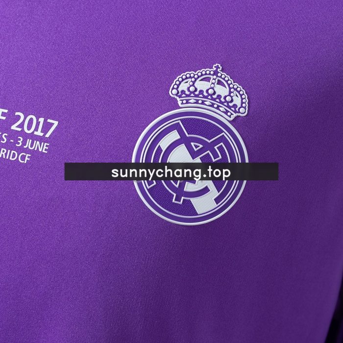 Real Madrid 16/17 Away Retro Long Sleeve Jersey - 图片 4