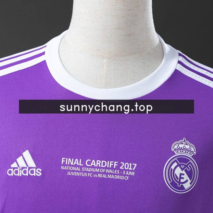 Real Madrid 16/17 Away Retro Long Sleeve Jersey - 图片 6