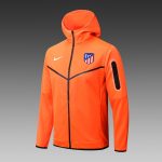Atletico Madrid 22/23 Orange Long Zip Jacket with Hood - 图片 4
