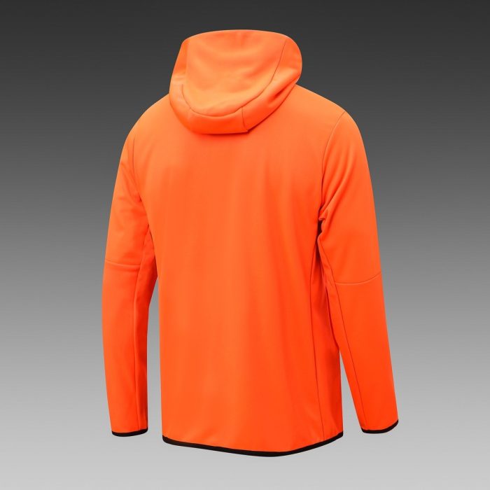 Atletico Madrid 22/23 Orange Long Zip Jacket with Hood - 图片 8